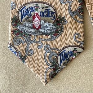 Tabasco Men’s Tie Silk Made in USA